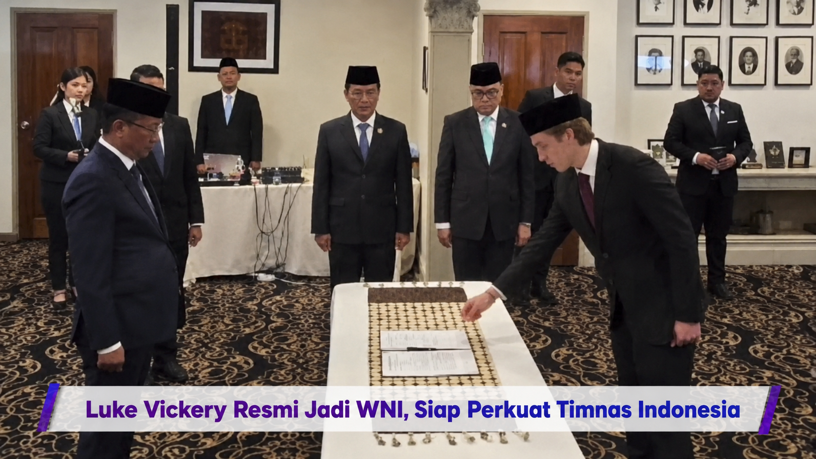 Luke Vickery Resmi Jadi WNI, Siap Perkuat Timnas Indonesia