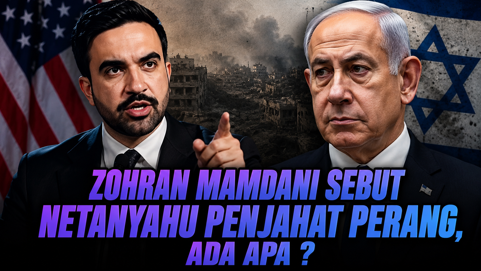Zohran Mamdani Sebut Netanyahu Penjahat Perang, Ada Apa ?